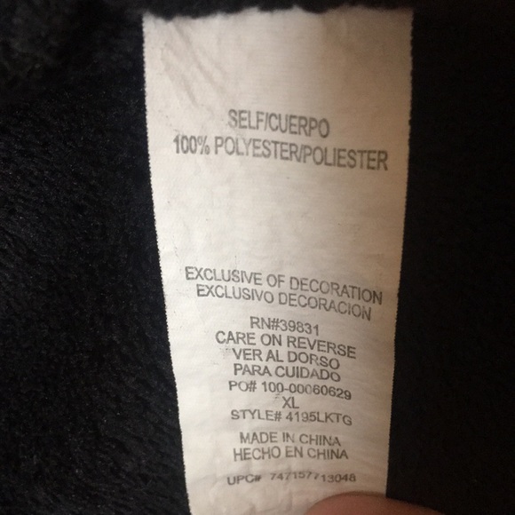 Takara girls XL Black Open Front Vest - Picture 6 of 6